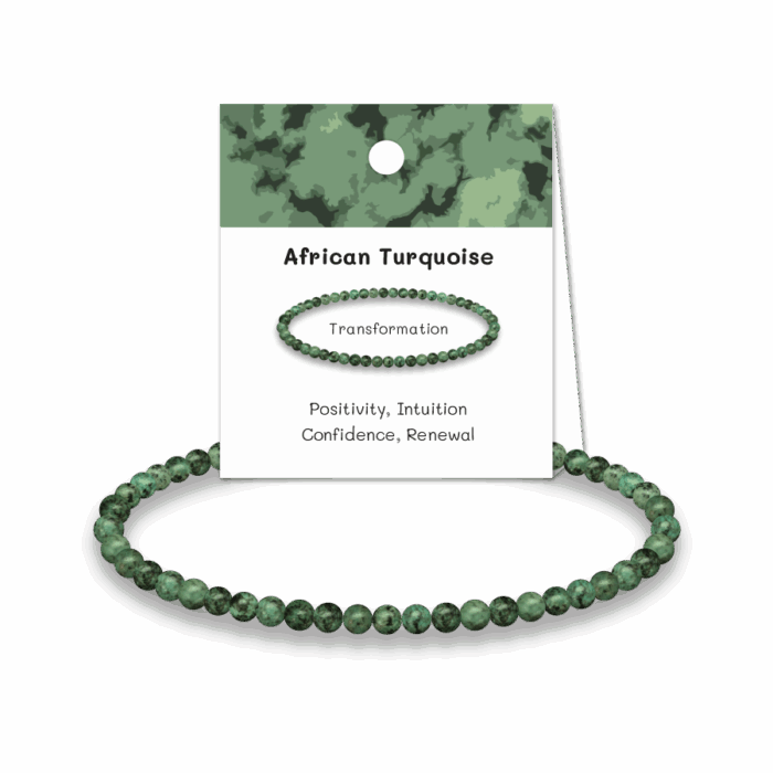 Healing Stone Bracelet 4mm