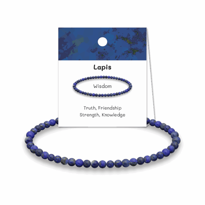 Healing Stone Bracelet 4mm