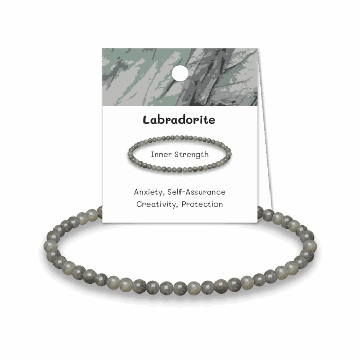 Healing Stone Bracelet 4mm