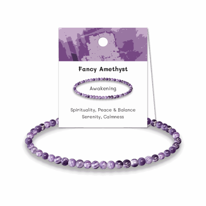 Healing Stone Bracelet 4mm