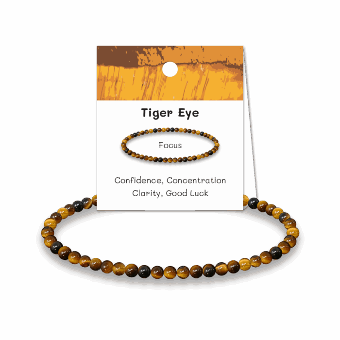 Healing Stone Bracelet 4mm