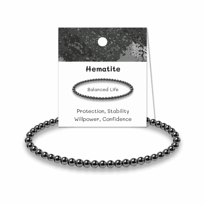 Healing Stone Bracelet 4mm