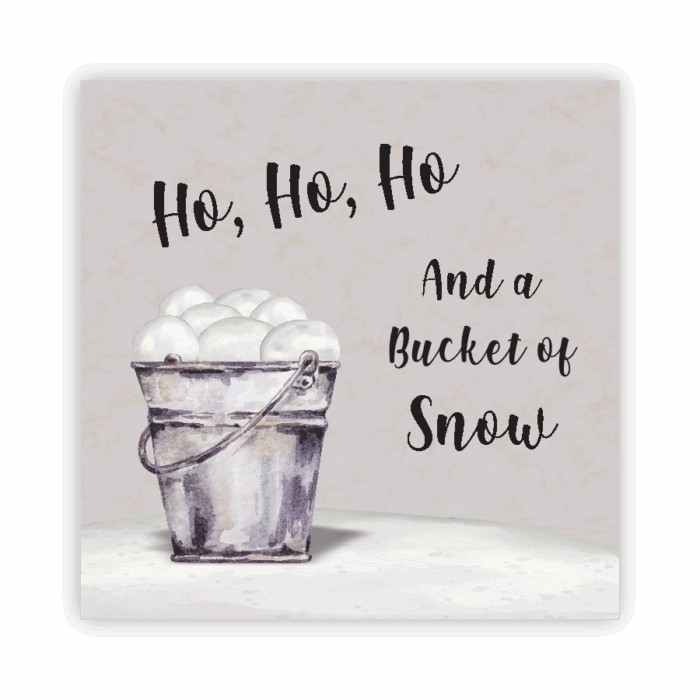 Christmas Coaster Absorbent