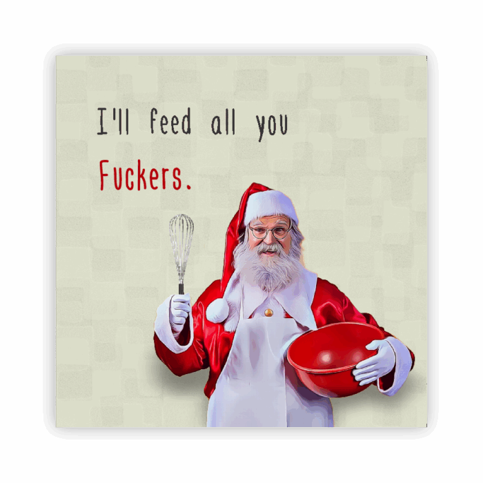 Christmas Coaster Absorbent