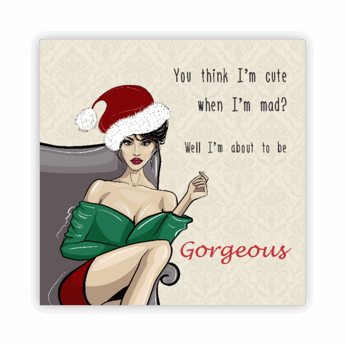 Christmas Coaster Absorbent