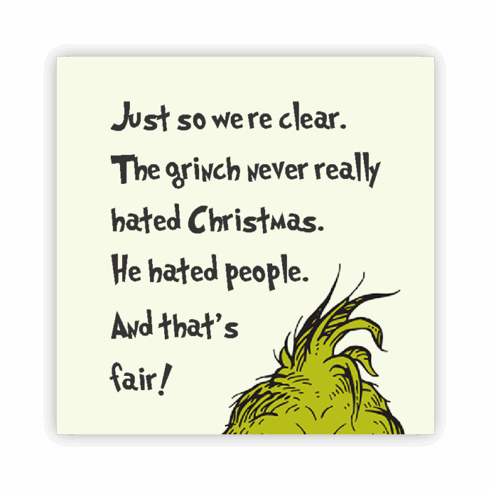Christmas Coaster Absorbent