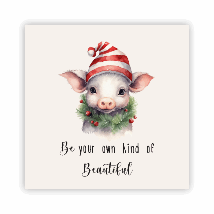 Christmas Coaster Absorbent