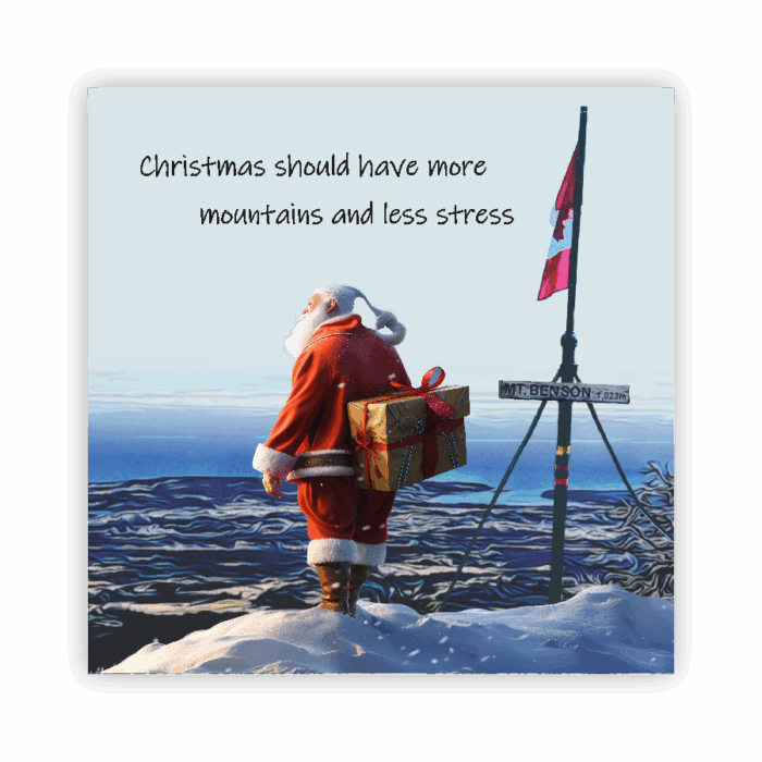 Christmas Coaster Absorbent