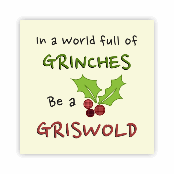 Christmas Coaster Absorbent