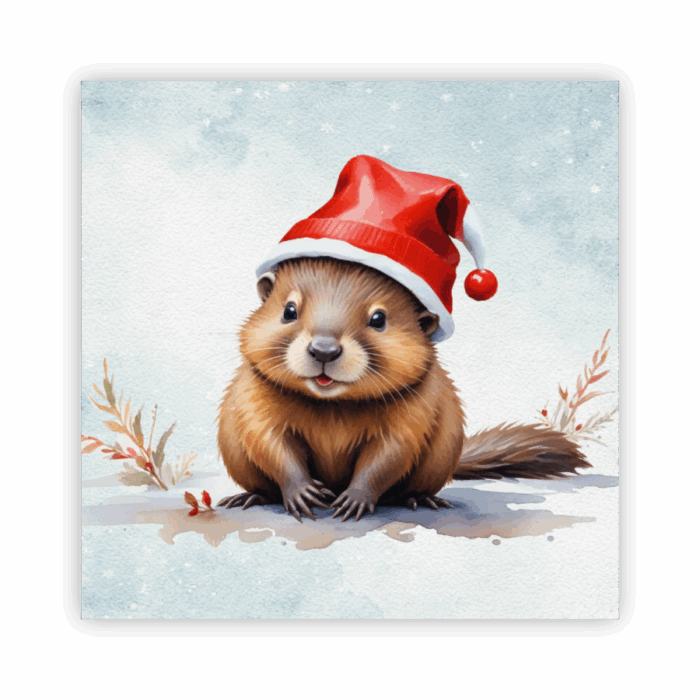 Christmas Coaster Absorbent