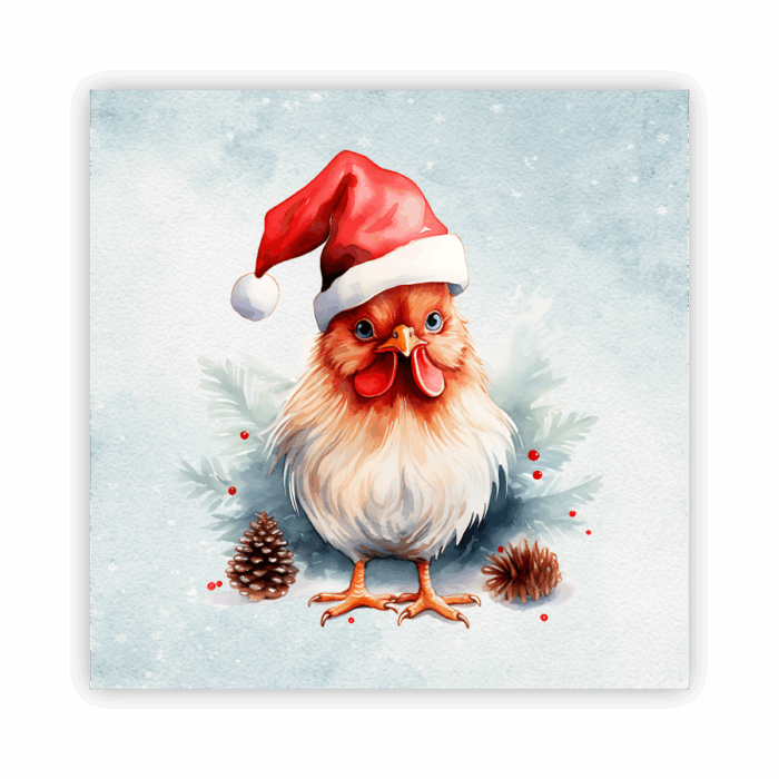 Christmas Coaster Absorbent