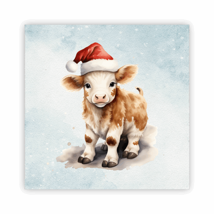 Christmas Coaster Absorbent