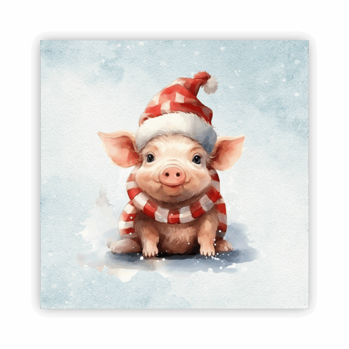 Christmas Coaster Absorbent