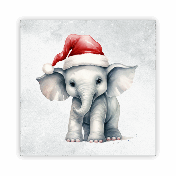 Christmas Coaster Absorbent