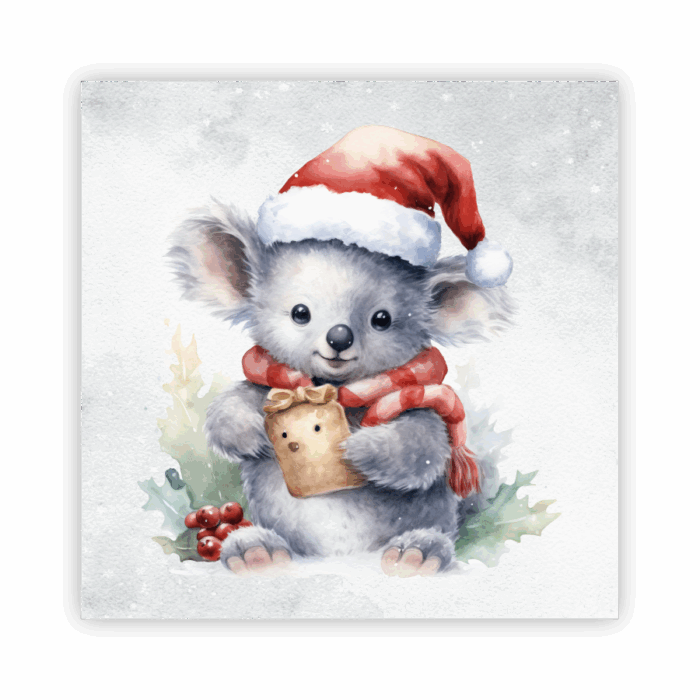 Christmas Coaster Absorbent
