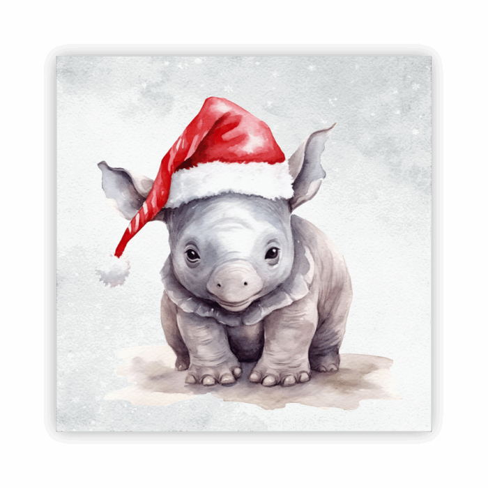 Christmas Coaster Absorbent