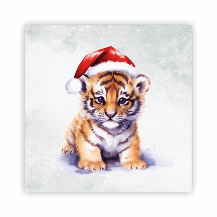 Christmas Coaster Absorbent