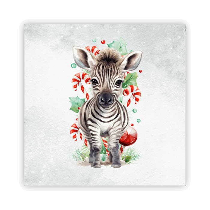 Christmas Coaster Absorbent