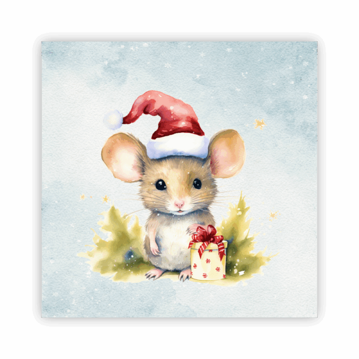 Christmas Coaster Absorbent