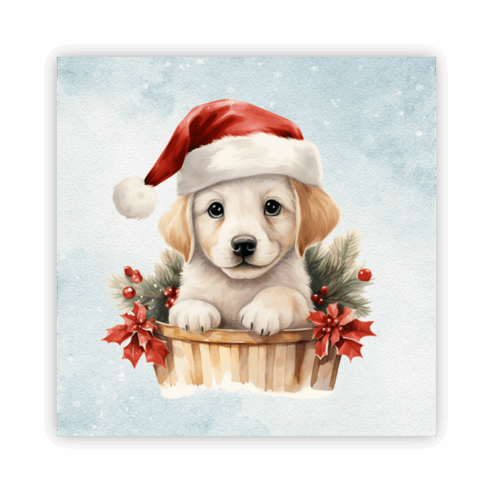 Christmas Coaster Absorbent