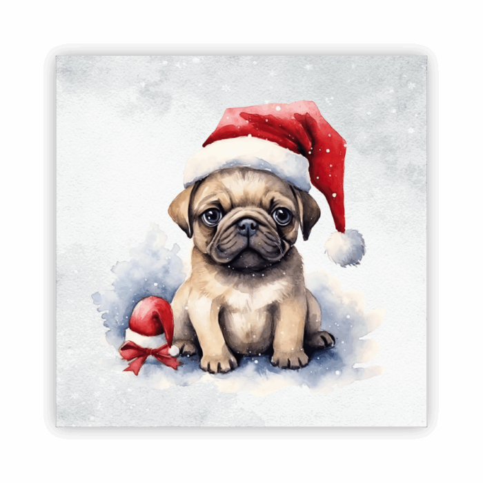 Christmas Coaster Absorbent