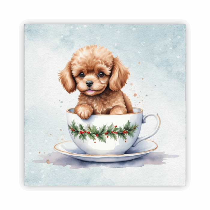 Christmas Coaster Absorbent