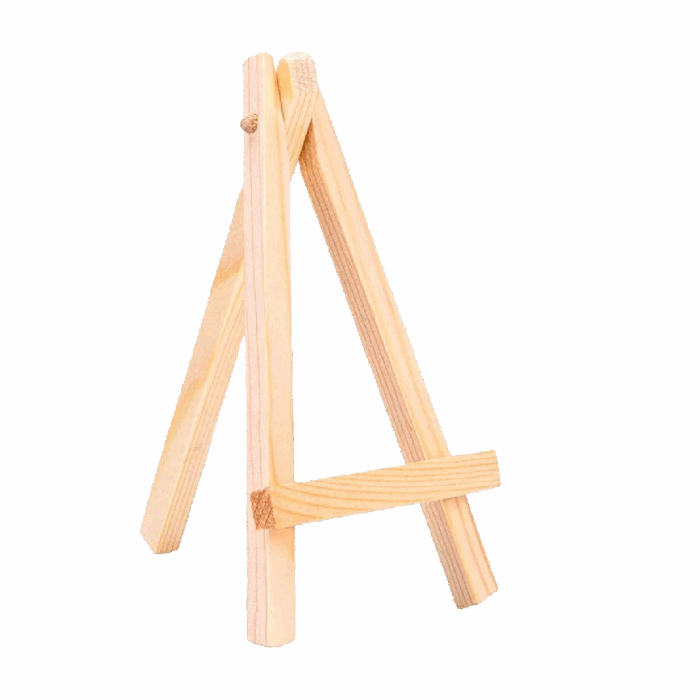 Easel Desktop Wood 6"
