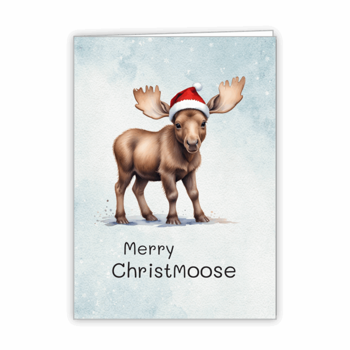 Christmas Greeting Card Tails