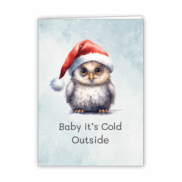 Christmas Greeting Card Tails