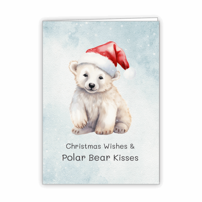 Christmas Greeting Card Tails