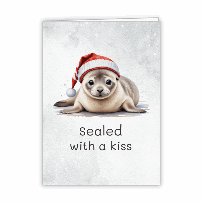 Christmas Greeting Card Tails