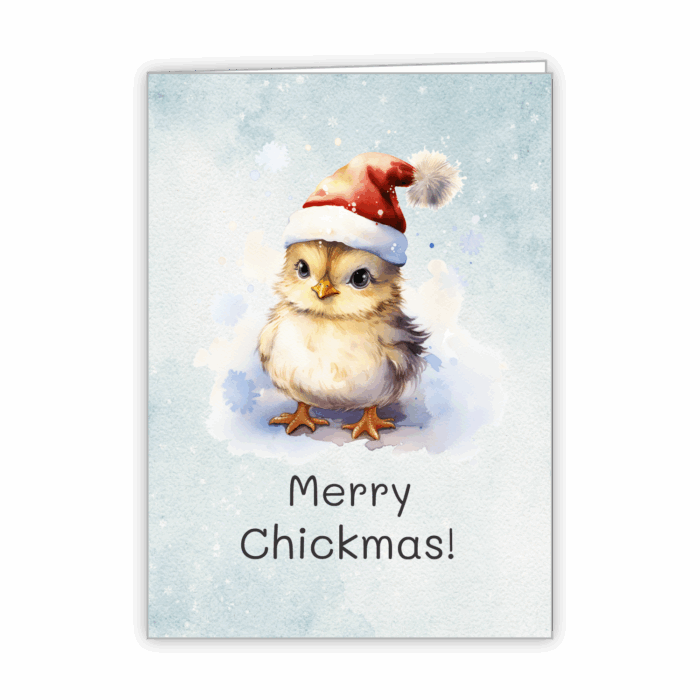 Christmas Greeting Card Tails