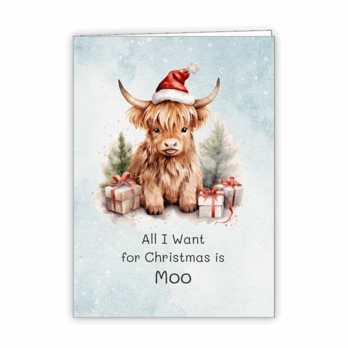 Christmas Greeting Card Tails