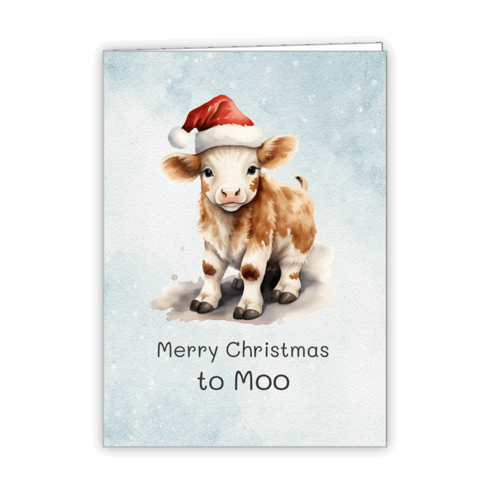 Christmas Greeting Card Tails
