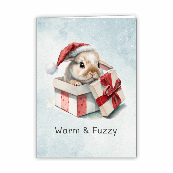 Christmas Greeting Card Tails