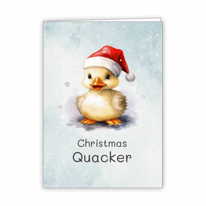 Christmas Greeting Card Tails