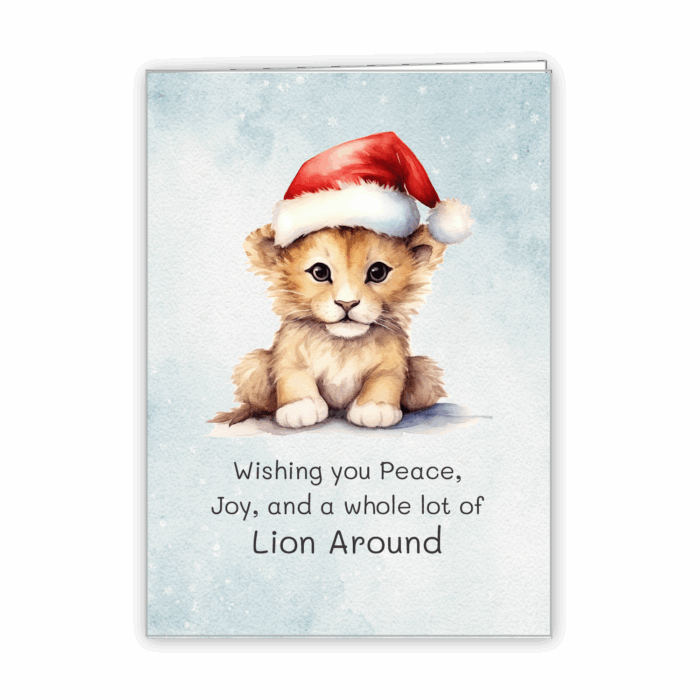 Christmas Greeting Card Tails