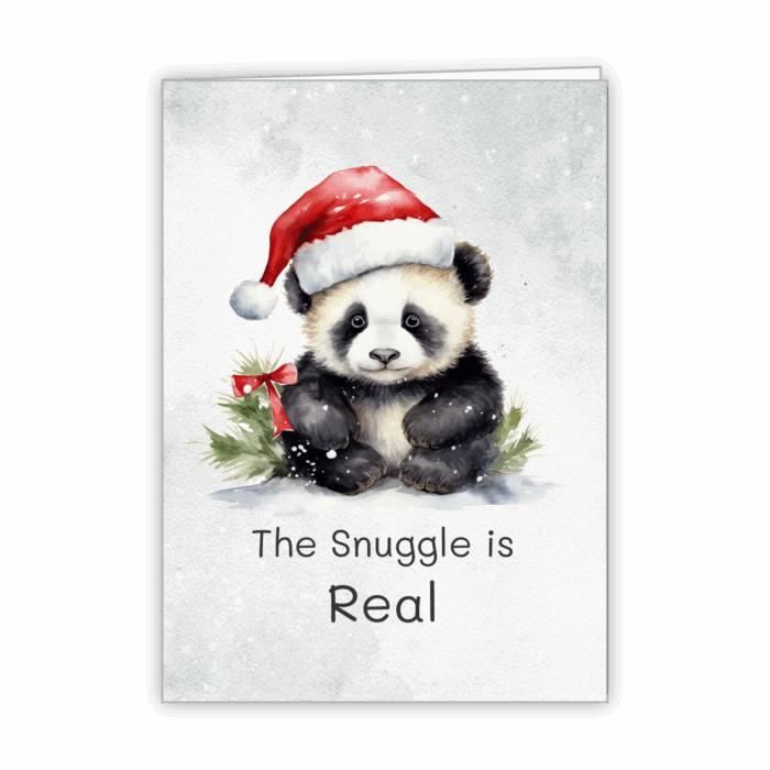 Christmas Greeting Card Tails