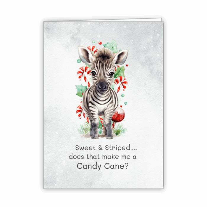 Christmas Greeting Card Tails
