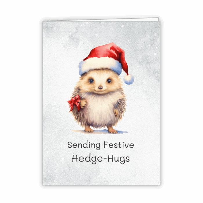 Christmas Greeting Card Tails