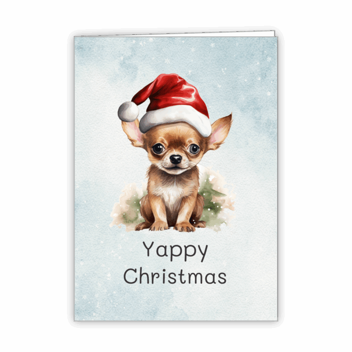 Christmas Greeting Card Tails
