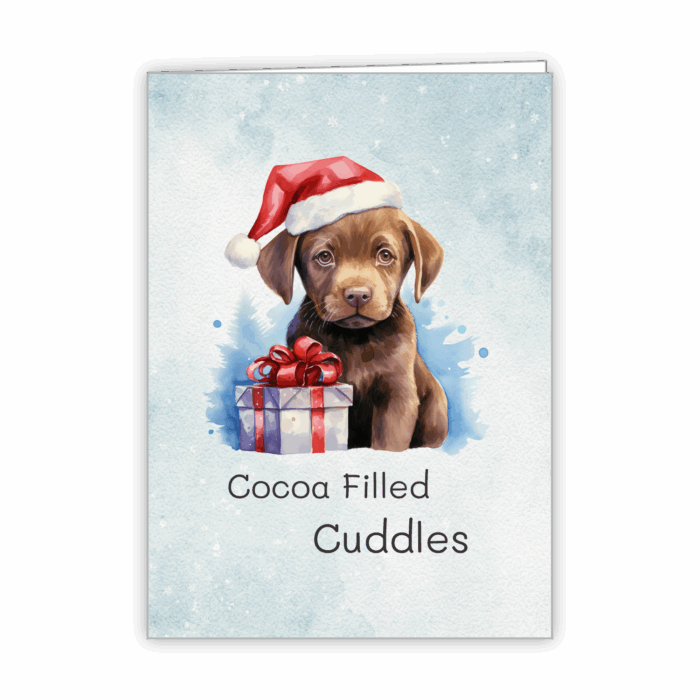 Christmas Greeting Card Tails