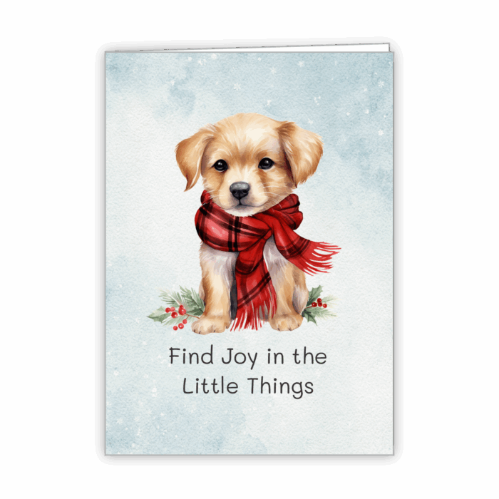 Christmas Greeting Card Tails