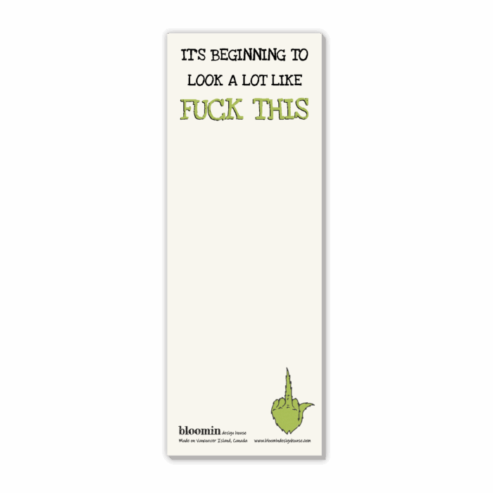 Christmas Notepad