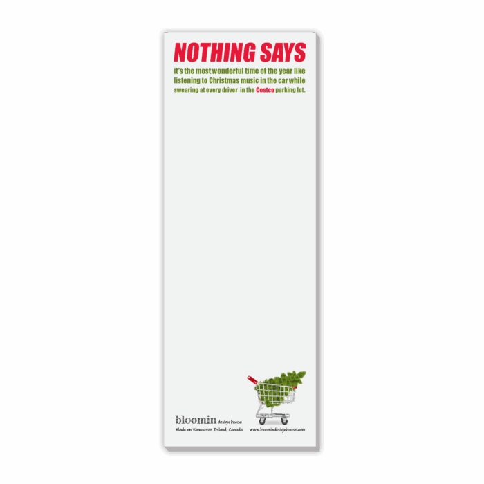 Christmas Notepad