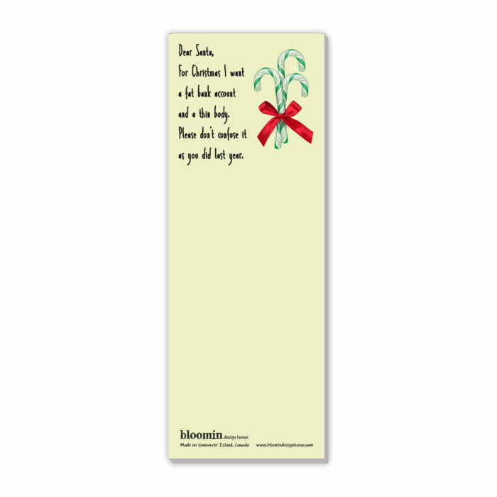 Christmas Notepad