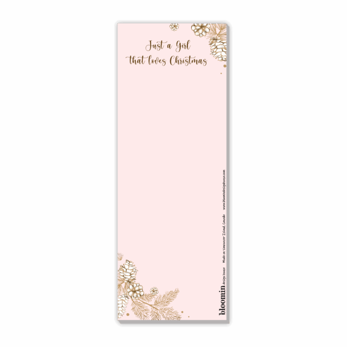 Christmas Notepad