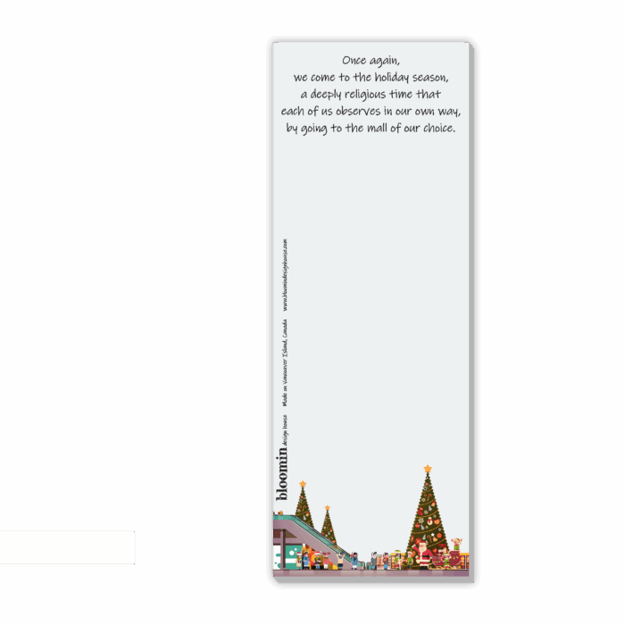 Christmas Notepad