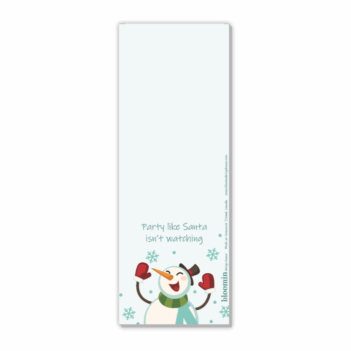 Christmas Notepad
