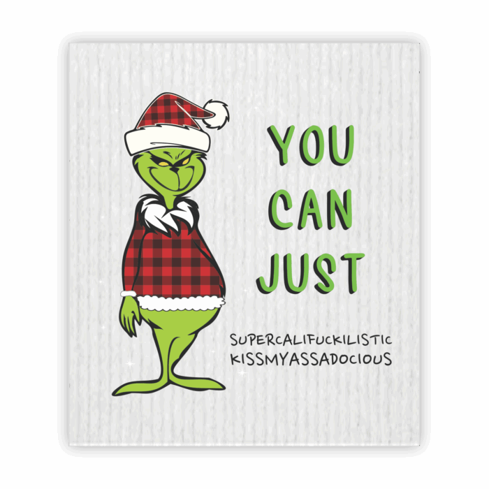 Christmas Swedish Dishcloth